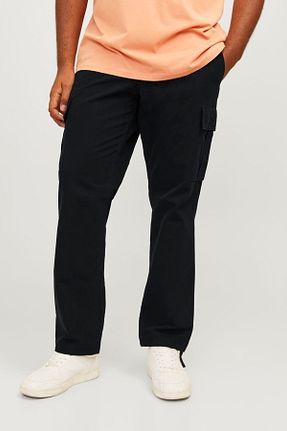شلوار مشکی مردانه پنبه ای Jack & Jones - کد 852397911