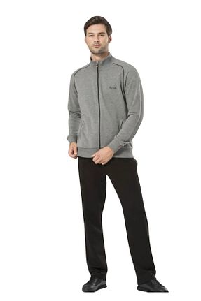 ست کرمکن اسپرت طوسی مردانه پنبه ای Pierre Cardin - کد 905729430