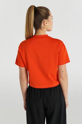 تیشرت نارنجی زنانه رگولار hummel - کد 892690188