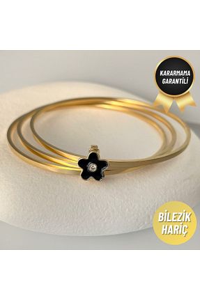 دستبند استیل (فولاد) مشکی زنانه استیل (فولاد) nerora - کد 904417841