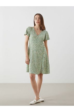 لباس سبز زنانه پنبه پلی استر LC Waikiki - کد 904476210