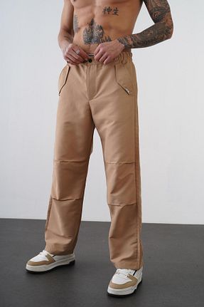 شلوار قهوه ای مردانه پلی استر Butik - کد 879496951