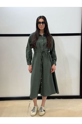 لباس خاکی زنانه بافتنی EGZOTİK ASORTİK - کد 904457042