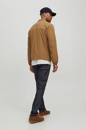 شلوار جین سرمه ای مردانه پاچه تنگ Jack & Jones - کد 904448698