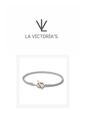 دستبند نقره زنانه 925 عیار la victorias - کد 903522468