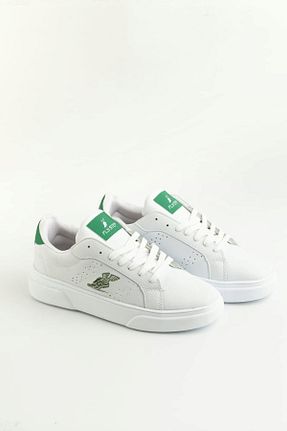 کفش اسنیکر سفید مردانه بند دار FLY STEP - کد 904450692