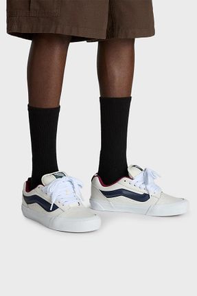 کفش اسنیکر سفید زنانه بند دار Vans - کد 904455462