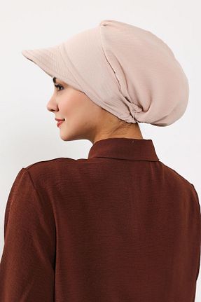 کلاه شنای حجاب طوسی زنانه Aisha