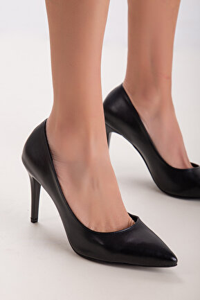 کفش پاشنه بلند کلاسیک مشکی زنانه پاشنه متوسط (5-9 سانتی متر) Daxtors - کد 671151168