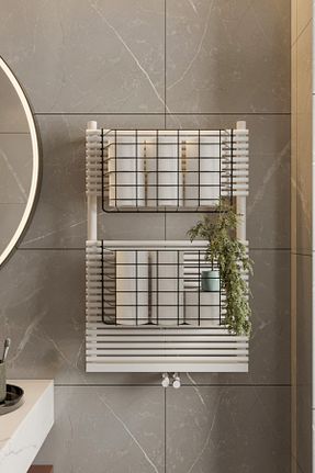 نظم دهنده حمام مشکی فلزی Bino - کد 904493408