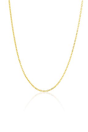 گردنبند نقره طلائی زنانه 925 عیار Zanaatsilver - کد 905768270