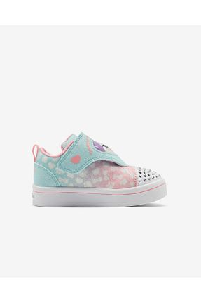 کفش اسنیکر سبز بچه گانه Skechers - کد 904510097