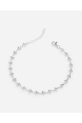 دستبند نقره سفید زنانه 925 عیار MEKS JEWELS - کد 904525531