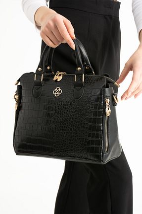 کیف دستی زرشکی زنانه سایز متوسط NBİBAGS - کد 894719983