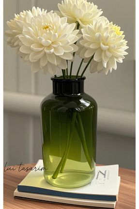 گلدان سبز شیشه Lui Tasarım - کد 904567626