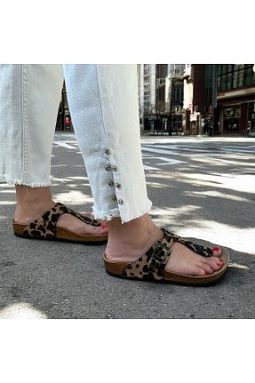 دمپائی قهوه ای زنانه پارچه ای COMFORT OF PANTOFOLE - کد 847793984