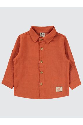 پیراهن قهوه ای بچه گانه رگولار Civil Baby - کد 897592940