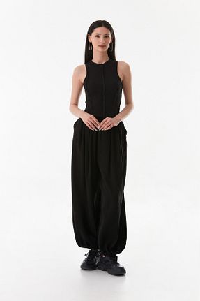 بادی مشکی زنانه یقه هالتر Fullamoda - کد 904596260