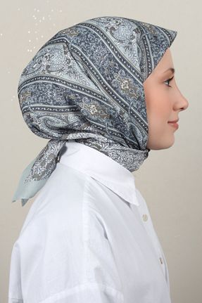 دستمال گردن زرشکی پنبه ای Eşarppark - کد 904626527