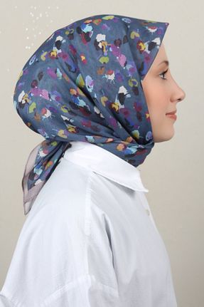 دستمال گردن زرشکی پنبه ای Eşarppark - کد 904625853