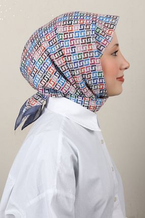 دستمال گردن زرشکی پنبه ای Eşarppark - کد 904630056