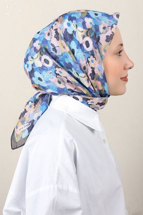 دستمال گردن زرشکی پنبه ای Eşarppark - کد 904623406
