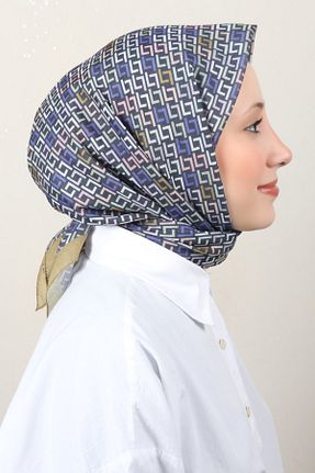 دستمال گردن زرشکی پنبه ای Eşarppark - کد 904623566