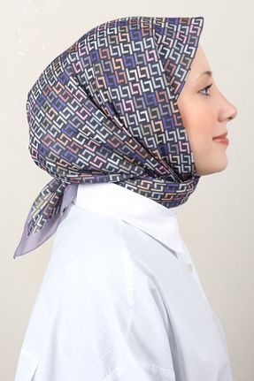 دستمال گردن زرشکی پنبه ای Eşarppark - کد 904626132