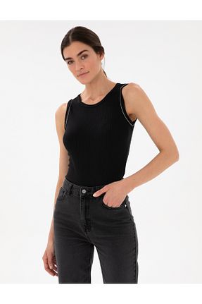 بلوز قهوه ای زنانه ساده Pierre Cardin - کد 904629248