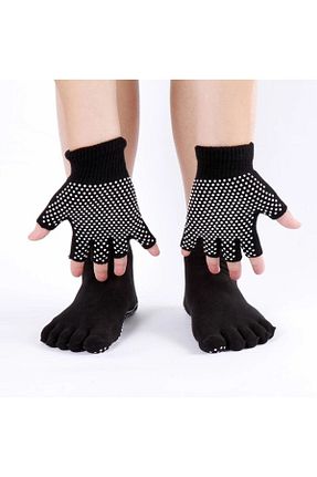 دستکش مشکی زنانه پشمی LOVYCO - کد 41808754
