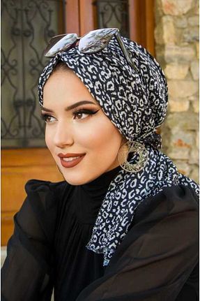 کلاه شنای حجاب سفید زنانه Aişe Tesettür - کد 65839713