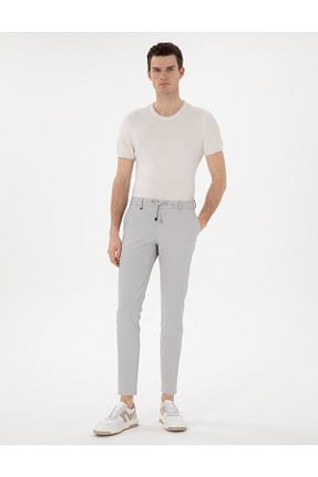 شلوار طوسی مردانه پارچه Pierre Cardin - کد 904639671