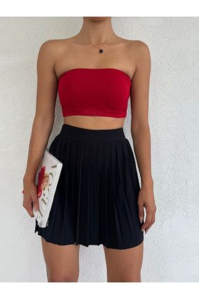 دامن مشکی زنانه لیکرا ebru akten butik - کد 904637580