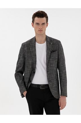 کت قهوه ای مردانه اسلیم فیت Pierre Cardin - کد 904653170