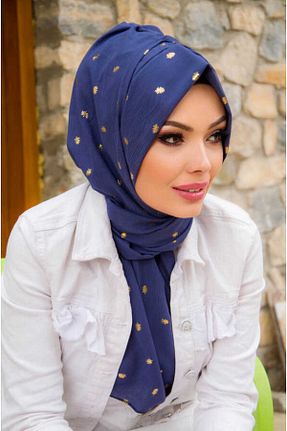 کلاه شنای حجاب سرمه ای زنانه Aişe Tesettür - کد 748235191