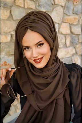 کلاه شنای حجاب قهوه ای زنانه Aişe Tesettür - کد 864814397