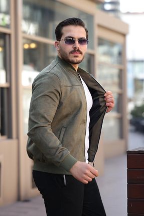 کاپشن خاکی مردانه اسلیم فیت ByTrend - کد 904659759
