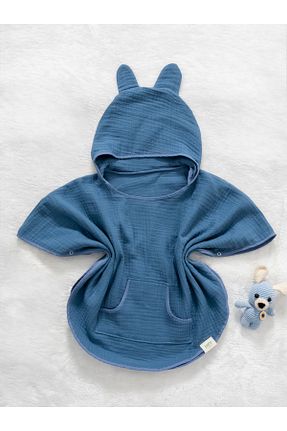 پارچه موسیلین سرمه ای HAFY BABY - کد 803230104