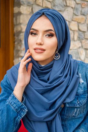 کلاه شنای حجاب سرمه ای زنانه Aişe Tesettür - کد 812616085