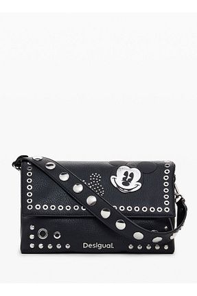 کیف دوشی مشکی زنانه Desigual - کد 904662200