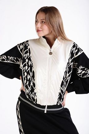کاپشن مشکی زنانه Bomber Sassofono - کد 904658064