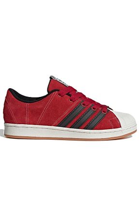 کفش اسنیکر قرمز زنانه چرم اصل adidas - کد 904661050