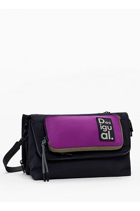 کیف پستچی مشکی زنانه Desigual - کد 904662240