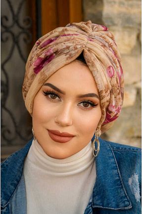 کلاه شنای حجاب قهوه ای زنانه Aişe Tesettür - کد 813004762
