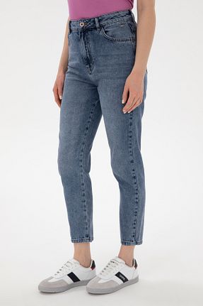 شلوار جین آبی زنانه پاچه تنگ U.S. Polo Assn. - کد 904655765