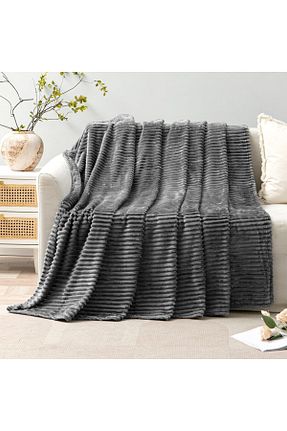 روتختی تکنفره طوسی پلی استر df home - کد 906088391