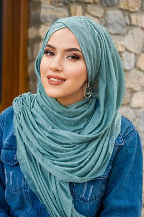 کلاه شنای حجاب سبز زنانه Aişe Tesettür - کد 807519891