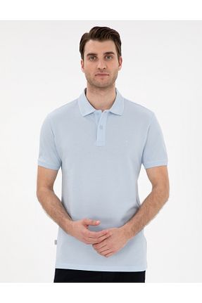 پولوشرت آبی مردانه %100 پنبه Pierre Cardin - کد 904674445