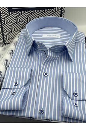 پیراهن سرمه ای مردانه اسلیم فیت Fitmens - کد 312057576