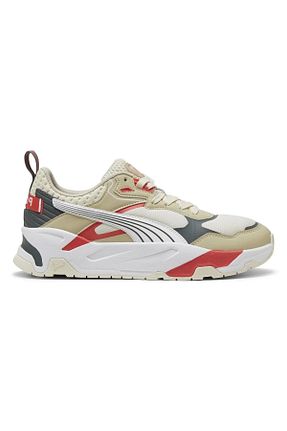 کفش اسنیکر بژ مردانه بند دار Puma - کد 828412934